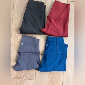 Lululemon align 28” pant bundle size 4